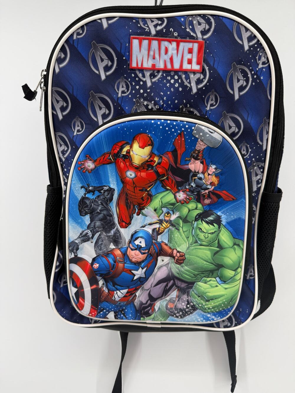 Marvel Avengers Light Up Backpack Iron Man Hulk Captain America Thor Kids 16x13
